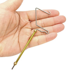 HERCULES wire threader enables precise line work for neat patterns.