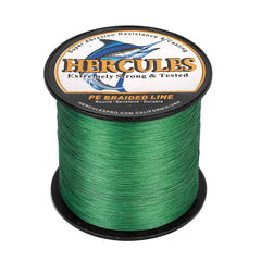 HERCULES zero-stretch braid delivers high sensitivity for bite detection.