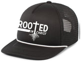 Heritage Pride men's Christian roots hat with foam front for sun protection on outdoor adventures.