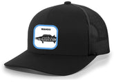 Heritage Pride Wahoo fish patch on the front panel for bold outdoor style.