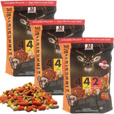 Herron Outdoors 442 persimmon pellets close-up, a potent deer attractant for field sightings.