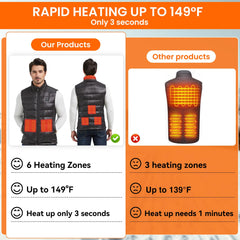 Side-fit image demonstrates streamlined silhouette ideal for mobility in cold weather.