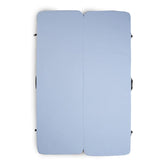 HEST Dually Short mattress setup in a tent for two-person sleep