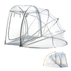 HEVIRGO bubble tent four-person setup for quick outdoor shelter