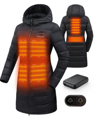 HEWINZE dual-control heating system demonstrates front and back warmth customization