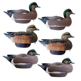 Heyday Flexfloat Wigeon decoys balance pack delivering a stable, natural spread on calm water.