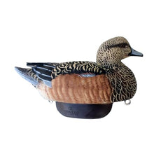 Heyday Flexfloat Wigeon decoys dual-keel movement enables smooth glide in light chop.
