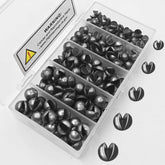 Hfuiqau Split Shot fishing weights set - 100Pcs/150Pcs