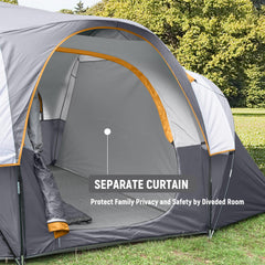 HG Hikergarden 10P tent divided rooms offering privacy