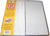 Hi Mountain 045 Jerky Screen top view showing chrome frame and mesh for even drying