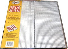 Hi Mountain 045 Jerky Screen top view showing chrome frame and mesh for even drying