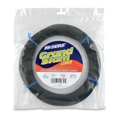 Hi-Seas Grand Slam mono leader 400 lb black coil showing high strength for heavy bottom fishing.
