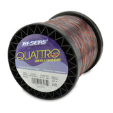 Hi-Seas Quattro monofilament line spool at 130 lb strength for rugged saltwater fishing