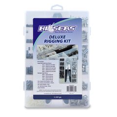 Aluminum single sleeves (400-piece) included in HI-SEAS rigging kit