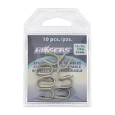 Hi-Seas stainless steel thimbles for U-shape rigs protect lines from wear.