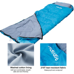 Hibirdie camping setup shows sleeping bag opened as blanket for airflow.