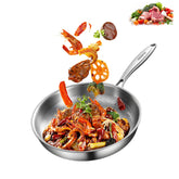 hideno titanium pan with lid demonstrates durable non-stick performance for daily cooking