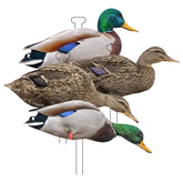 Higdon Outdoors Flats drake walkers display realistic motion to attract ducks.