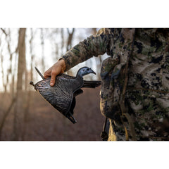 Higdon Outdoors Flex Feeder Hen Silhouette ultra-light at 13oz for quick setup.