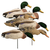 Higdon Outdoors Magnum full-form mallard decoys field spread for lifelike finish-ready action