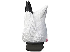 Higdon Outdoors decoy close-up, deep feather carving improves visibility at distance.