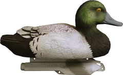 Higdon Outdoors Standard Bluebill Drake sideview decoy highlighting natural posture and visibility.