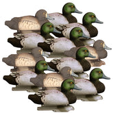 Higdon Outdoors Standard Bluebill Drake upright decoy for lifelike spread-building advantage.