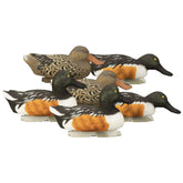 Higdon Outdoors Standard Shoveler decoy with feather-detail enhances lifelike attraction