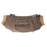 Higdon Outdoors Stuff Muff shows fleece lined interior for warm hands during cold hunts.
