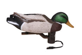 Higdon Outdoors XS battleship swimmer decoy mallard drake in profile for lifelike action.