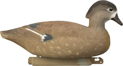 Higdon Wood Duck Floater Drake Resting highlights resting posture to mimic natural behavior.