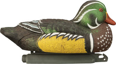 Higdon Wood Duck Floater Drake Upright 3 helps diversify angle and depth in your decoy line.
