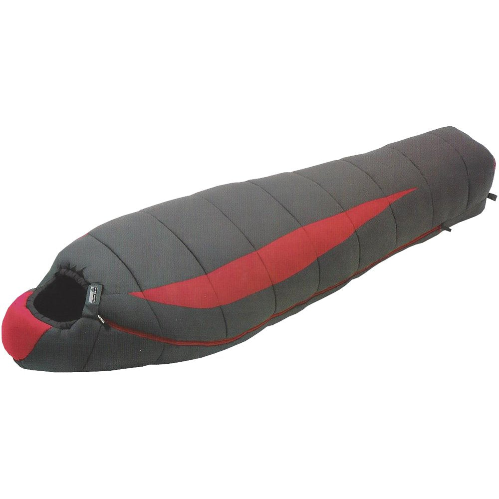 High Peak Outdoors Cascade 40-degree sleeping bag ideal for cold-weather camping trips.