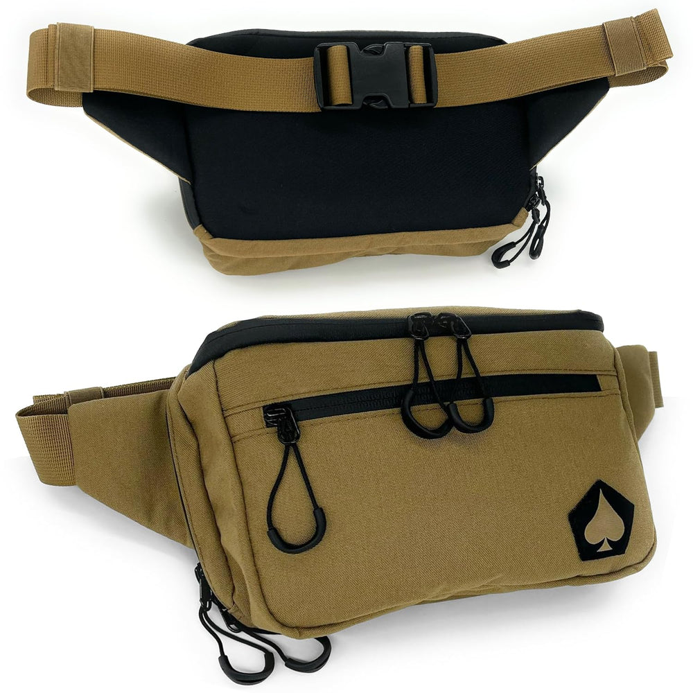 HighSpeedDaddy Carry Fanny Pack front view for quick-access daily carry.