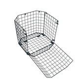 Highwild varmint cage feeder guard installed on a barrel for secure pest protection.