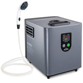 Hike Crew portable propane water heater front view for on the go hot showers