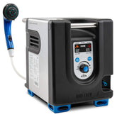 Hike Crew portable water heater and shower system for outdoor showers and quick rinses