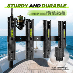 Durable ABS construction of Hikeen fishing rod holder