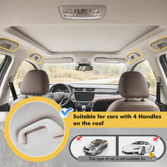 Hikeen fishing rod holder roof-rack design maximizes space.