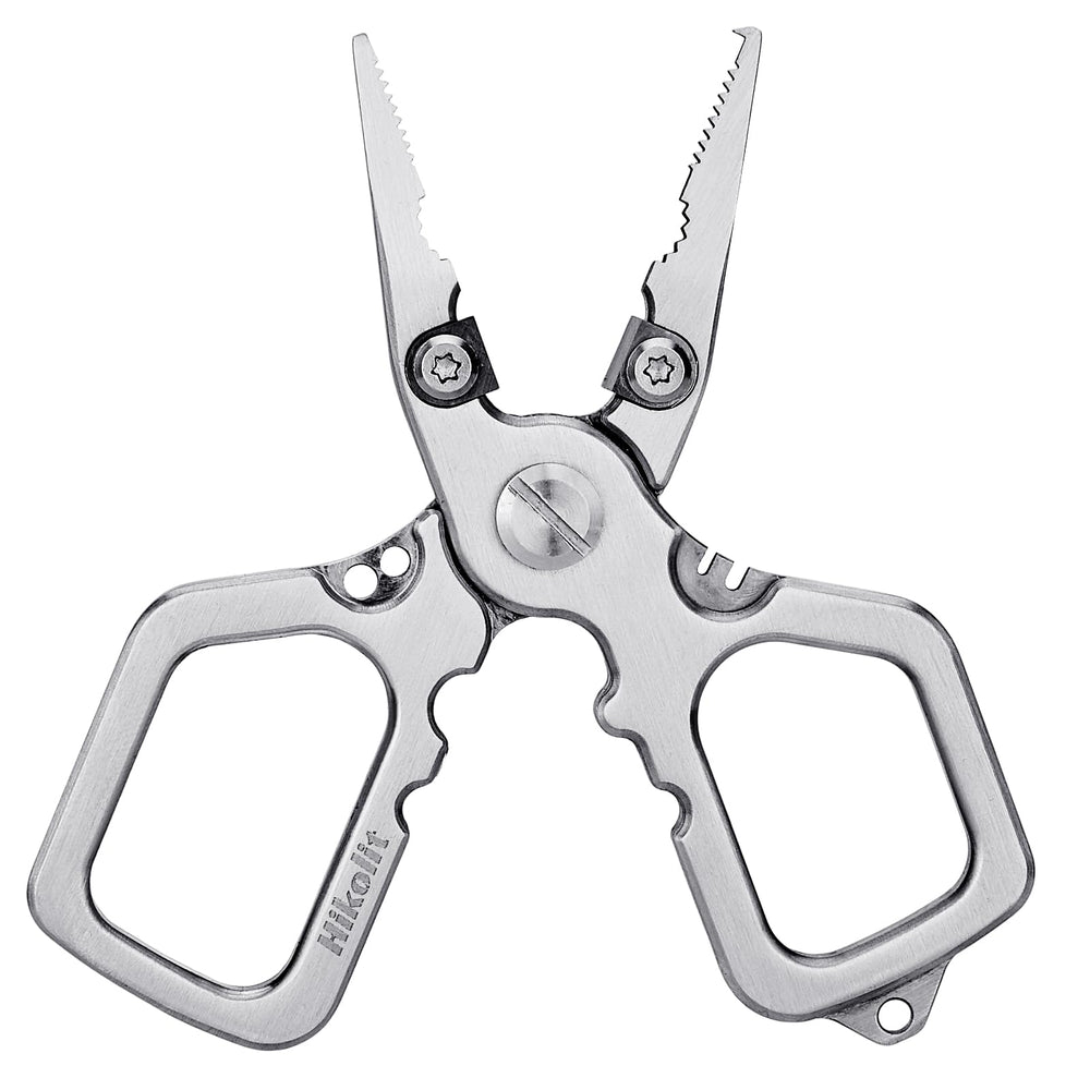 Hikolit 4-inch fishing pliers in stainless steel