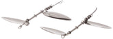 Hildebrandt Slim Eli Spinner with minnow blade delivering fast water action.