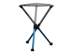 Hillsound BTR Stool extended legs provide stable support on uneven ground.