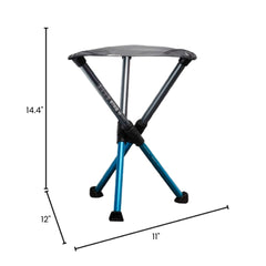 Hillsound BTR Stool foldable-compact design stores neatly in a backpack pocket.