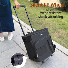 HipierFx cooler with pull handle simplifies carrying from car to picnic.