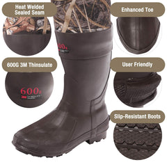 HISEA waders seams waterproof close-up demonstrates durability against water intrusion.