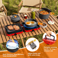 Hisencn durable heat-resistant construction stands up to rugged outdoor use.