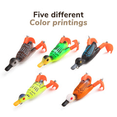 HISOO Bright colors attract larger fish in clear and murky waters