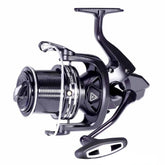 HiUmi offshore saltwater spinning reel main view, rugged build for saltwater surf fishing.