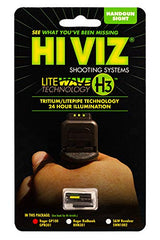 HIVIZ all-steel construction close-up shows rugged durability for field use.
