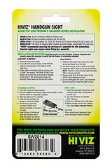 HIVIZ SW2014 front sight for MP green white